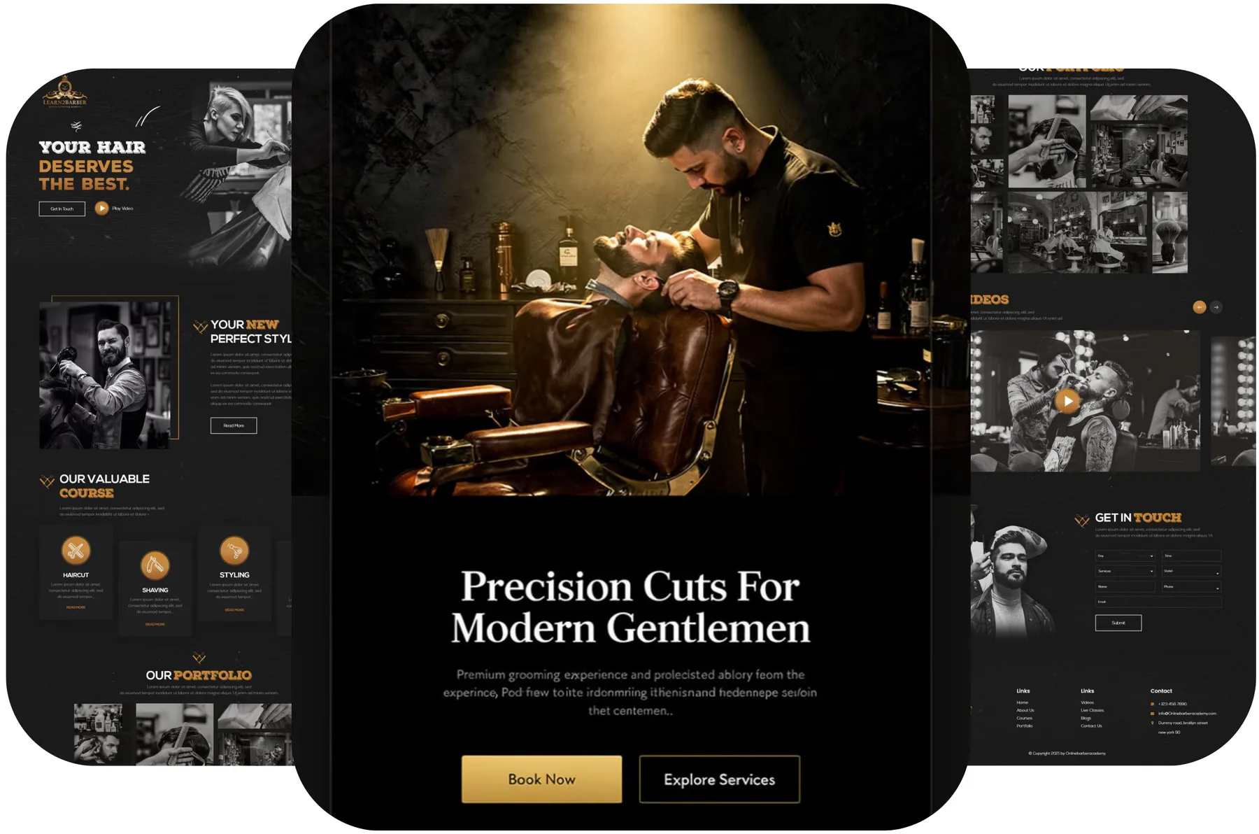 A portfolio that turns attention into bookings
